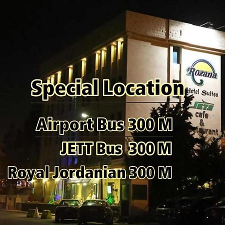 Rozana Hotel Suite Amman Esterno foto